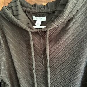Nine West Dark Brown Textured Sweater